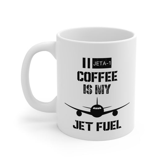 Coffee is my Jet Fuel Mug