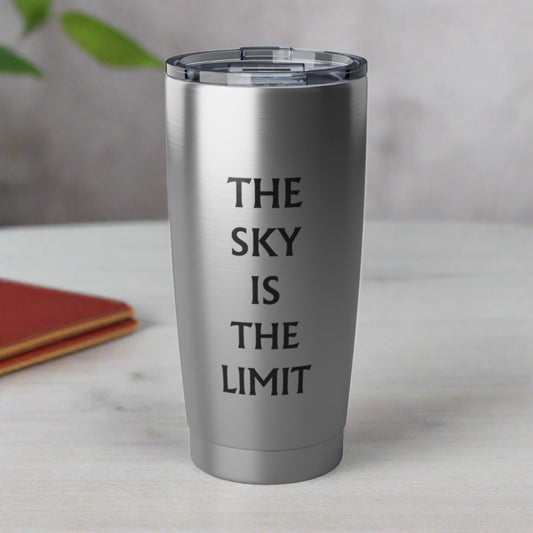 "The Sky is The Limit" Tumbler.